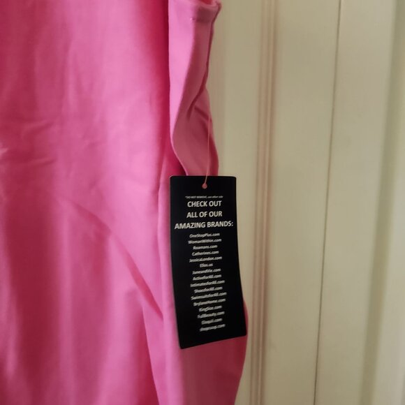Catherines Suprema Collection Pink Tank Top Size 3X Cotton/ Spandex NWT - Picture 4 of 7